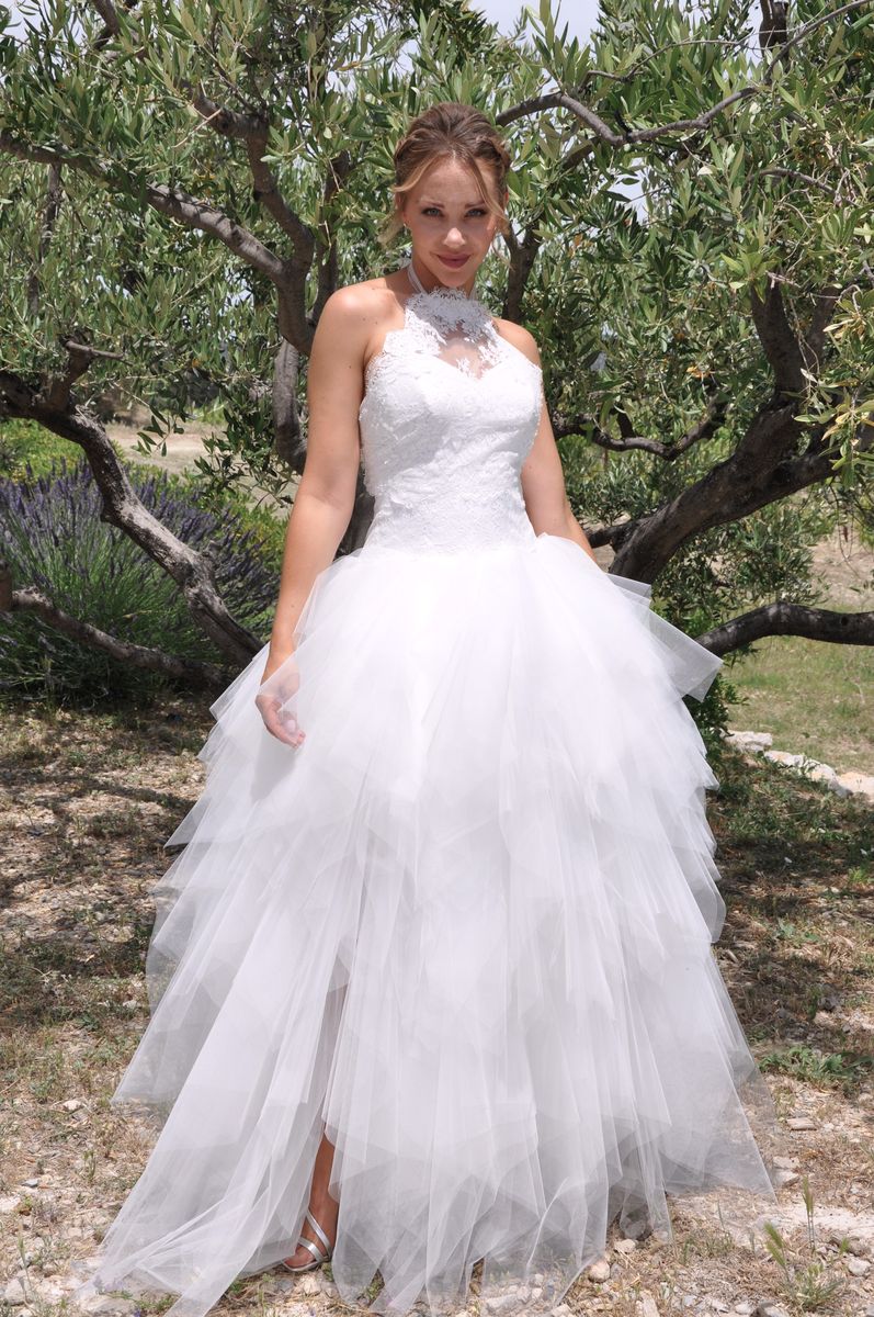 Robe de mariée transformable 2 en 1