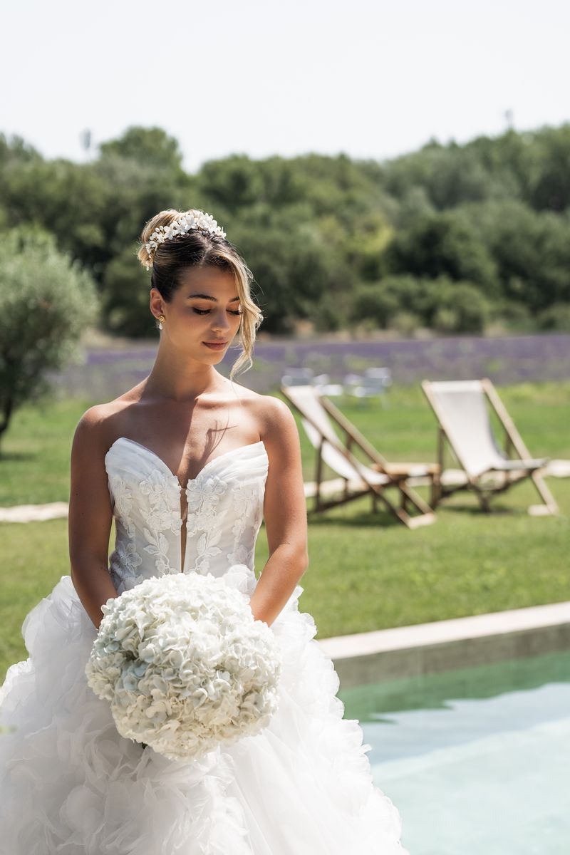 Robe de mariée haute couture 