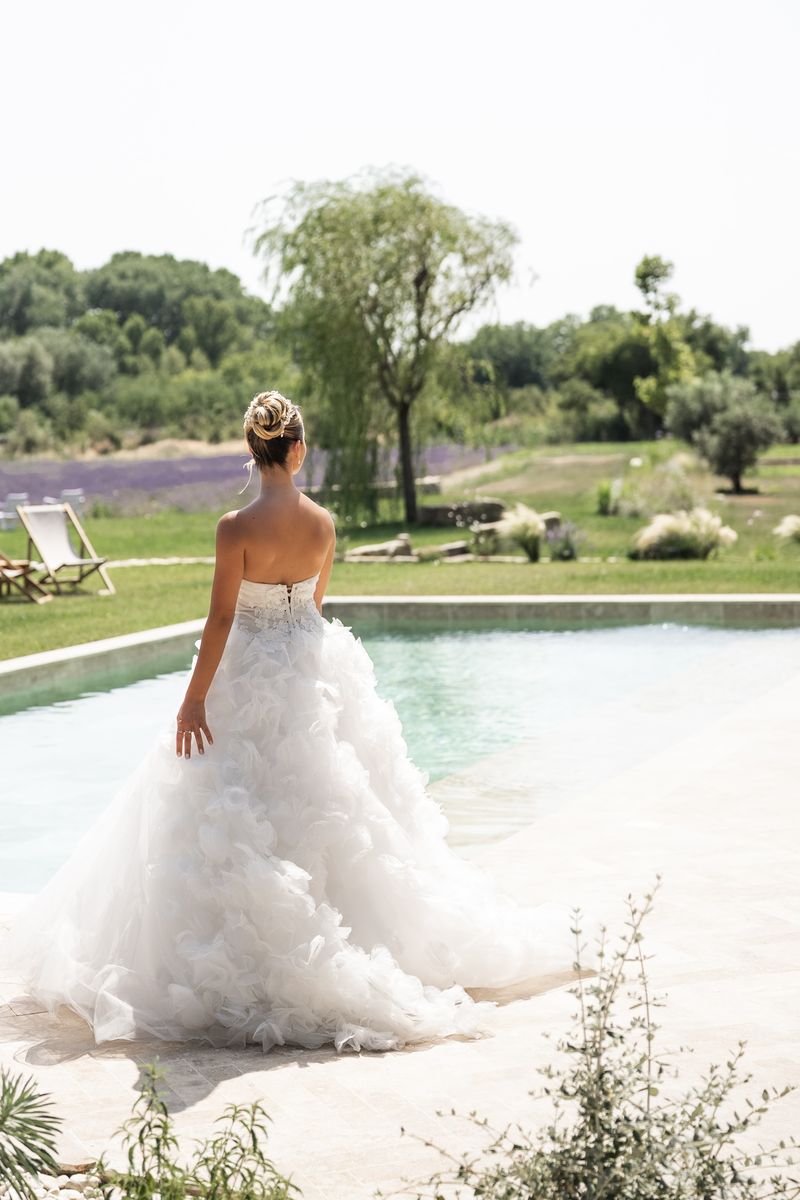 Robe de mariée haute couture 