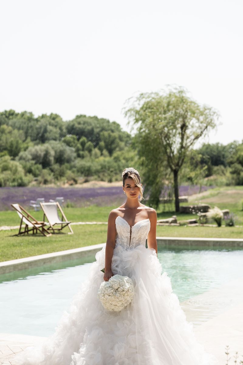 Robe de mariée haute couture 