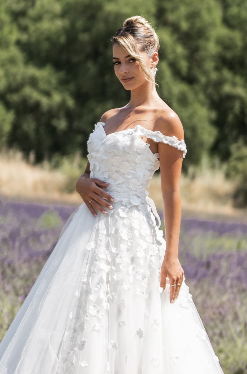 Robe de mariée pour un mariage champêtre