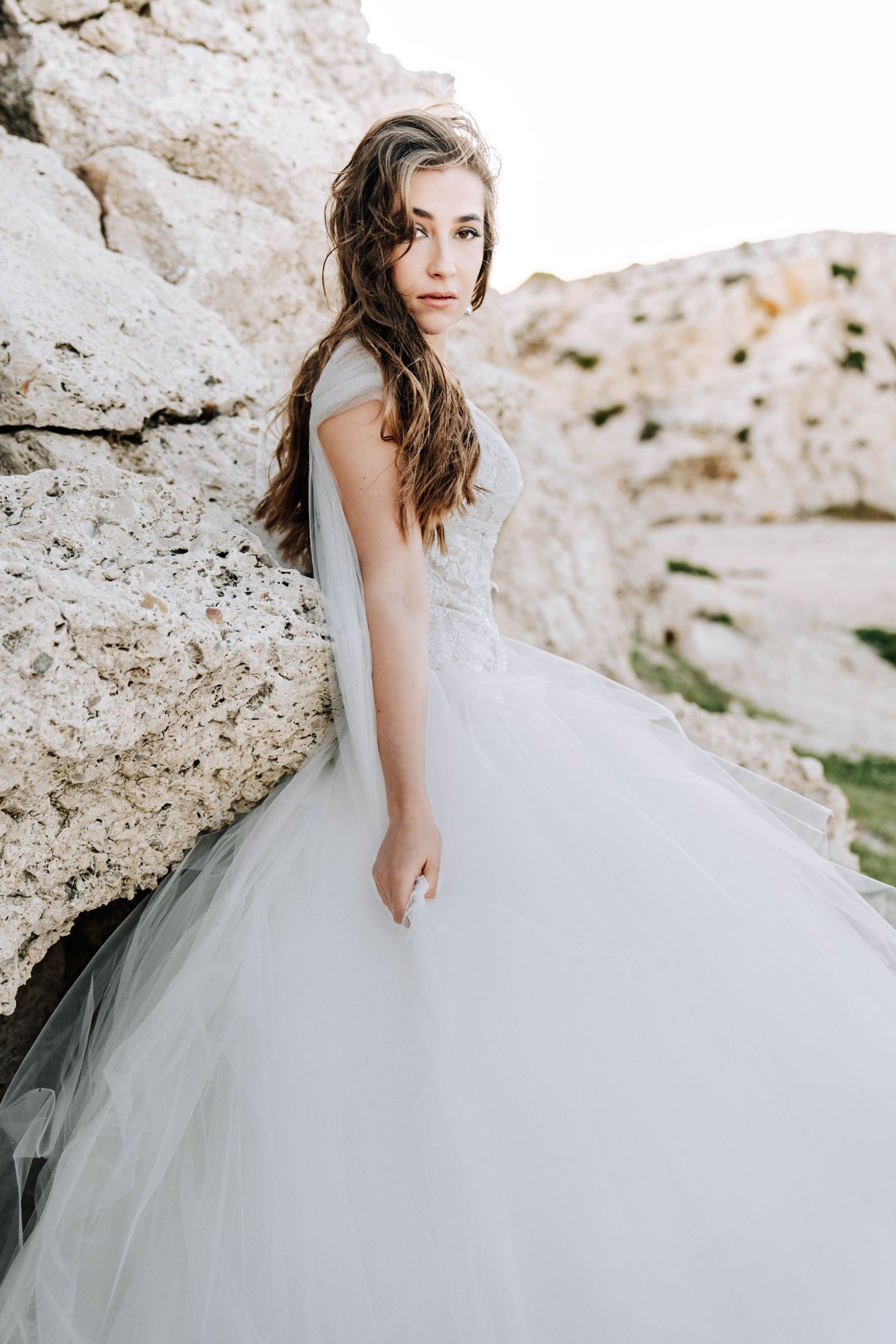 Robe de mariée princesse avec strass 